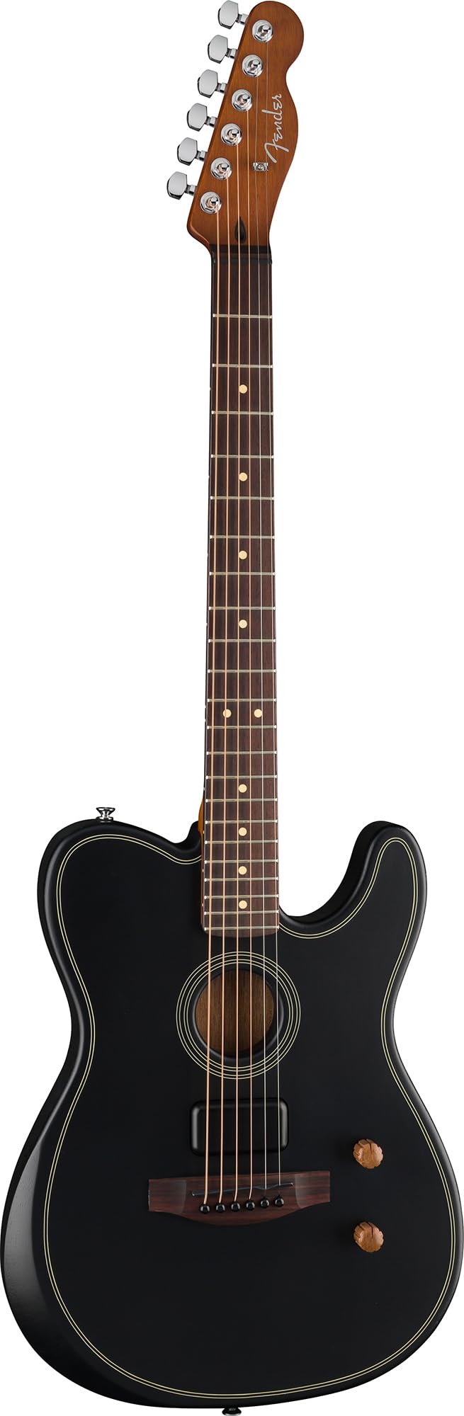 Fender Acoustasonic Standard Telecaster - Black w/ Cleaning Kit