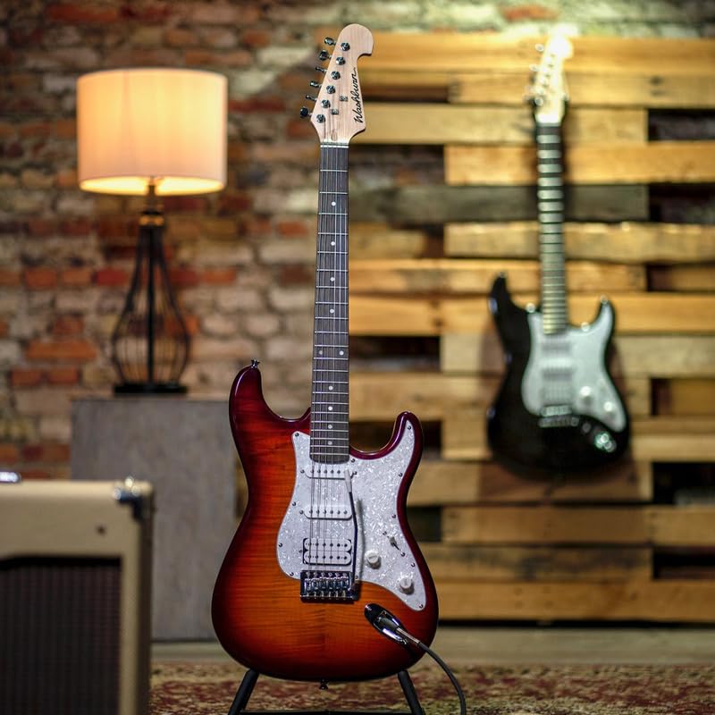 Washburn SDFSB Sonamaster Deluxe Electric Guitar Pack - Sunburst w/ Amplifier