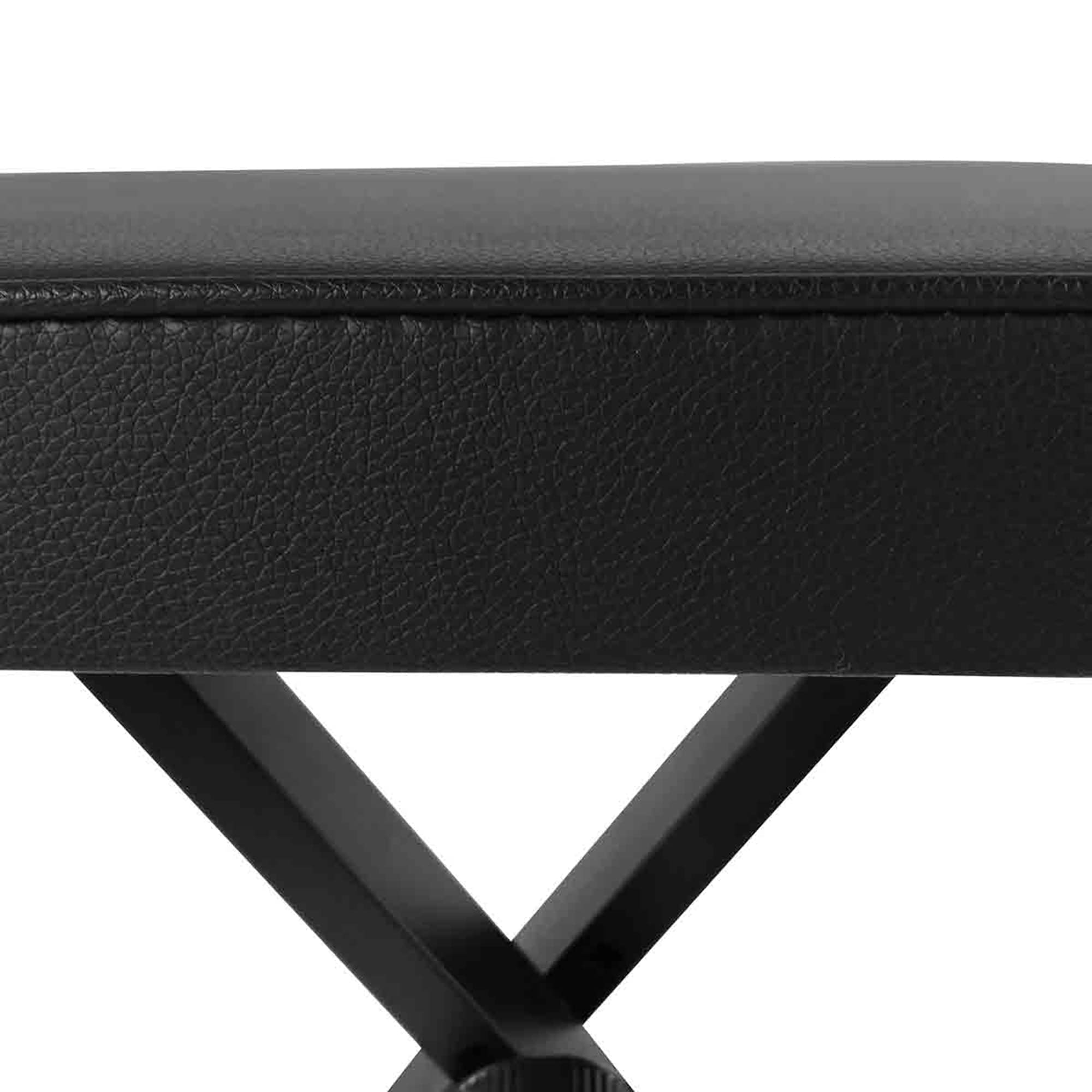 Gearlux Adjustable Piano Bench with 22mm Padding