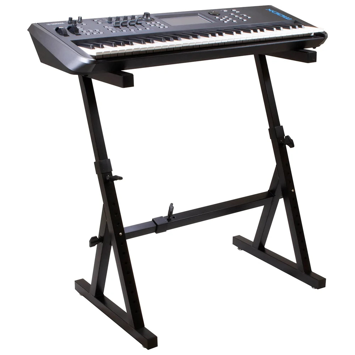 Ultimate Support JS-Z1000 JamStands Adjustable-Height Z-Style Keyboard Stand w/ Sustain Pedal