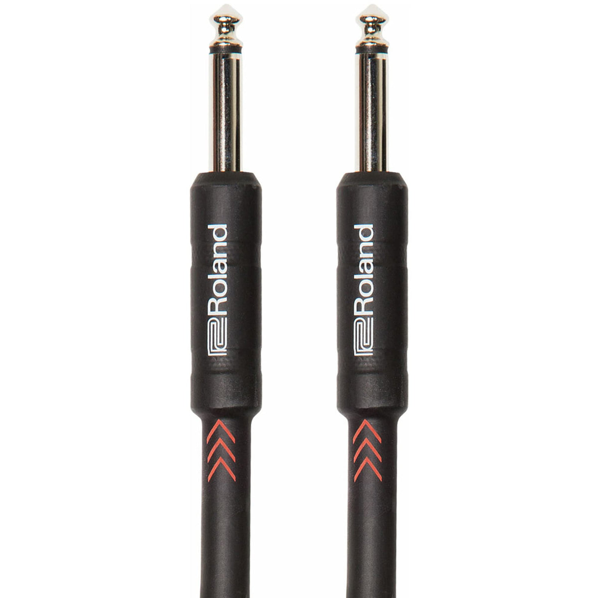 Roland 20-Foot Instrument Cable, Straight-Straight, Black Series - 1 Pack w/ Picks
