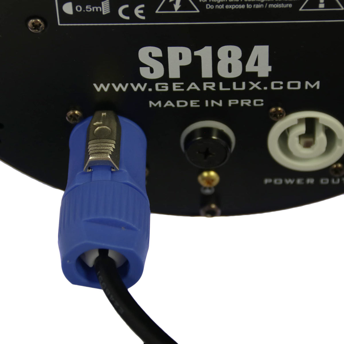 Gearlux SP184 18-LED 10-Watt RGBW Four-in-One LED PAR Stage Light