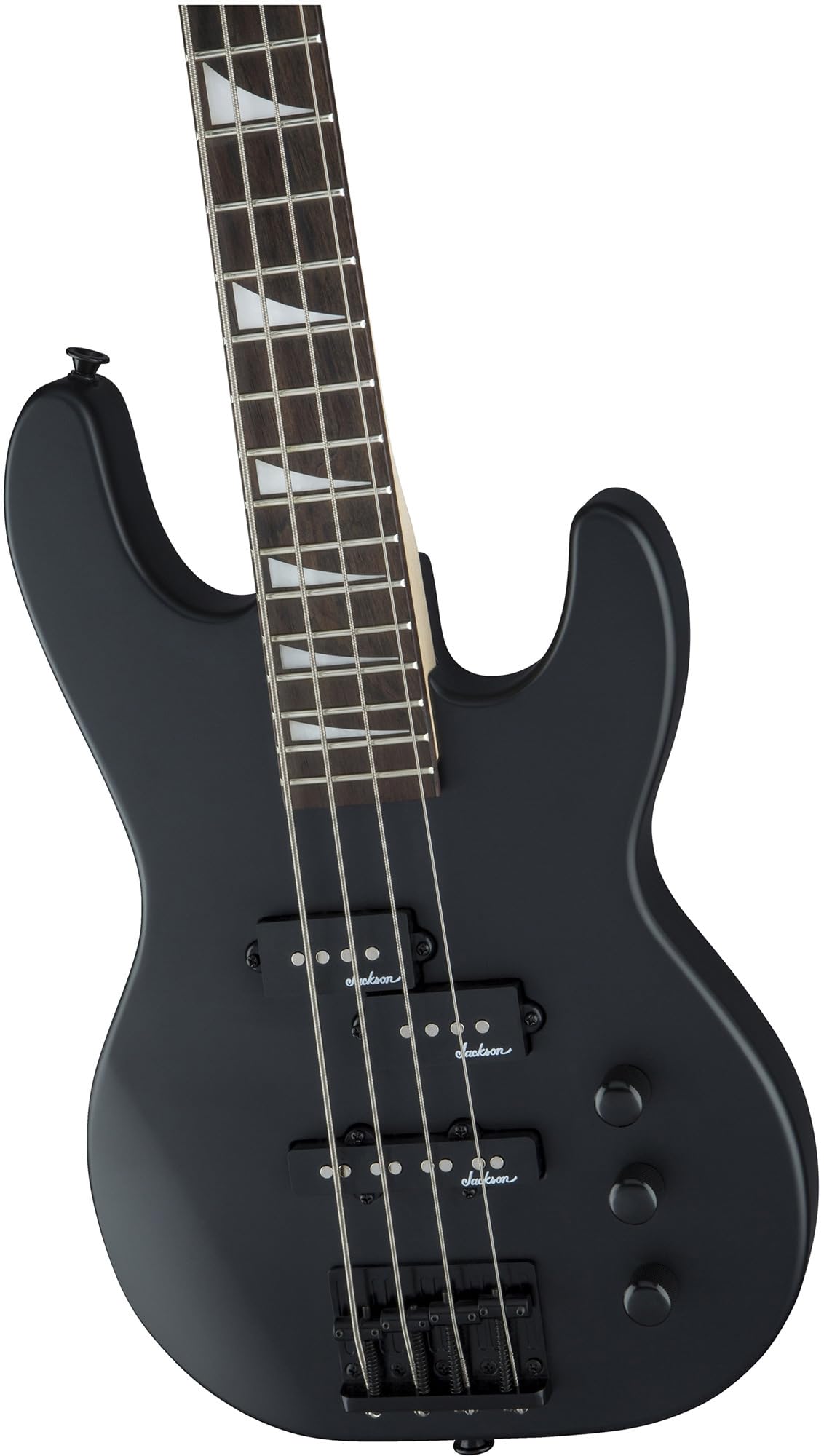 Jackson Concert Bass Minion JS1X Bass Guitar - Satin Black w/ Instrument Cable