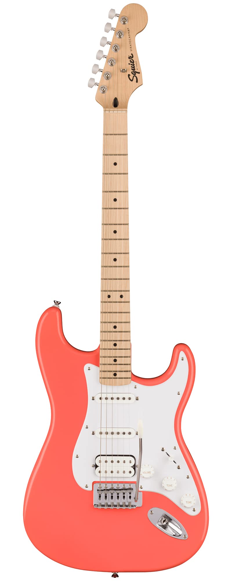 Fender Squier Sonic Stratocaster HSS - Tahititan Coral w/ Tuner