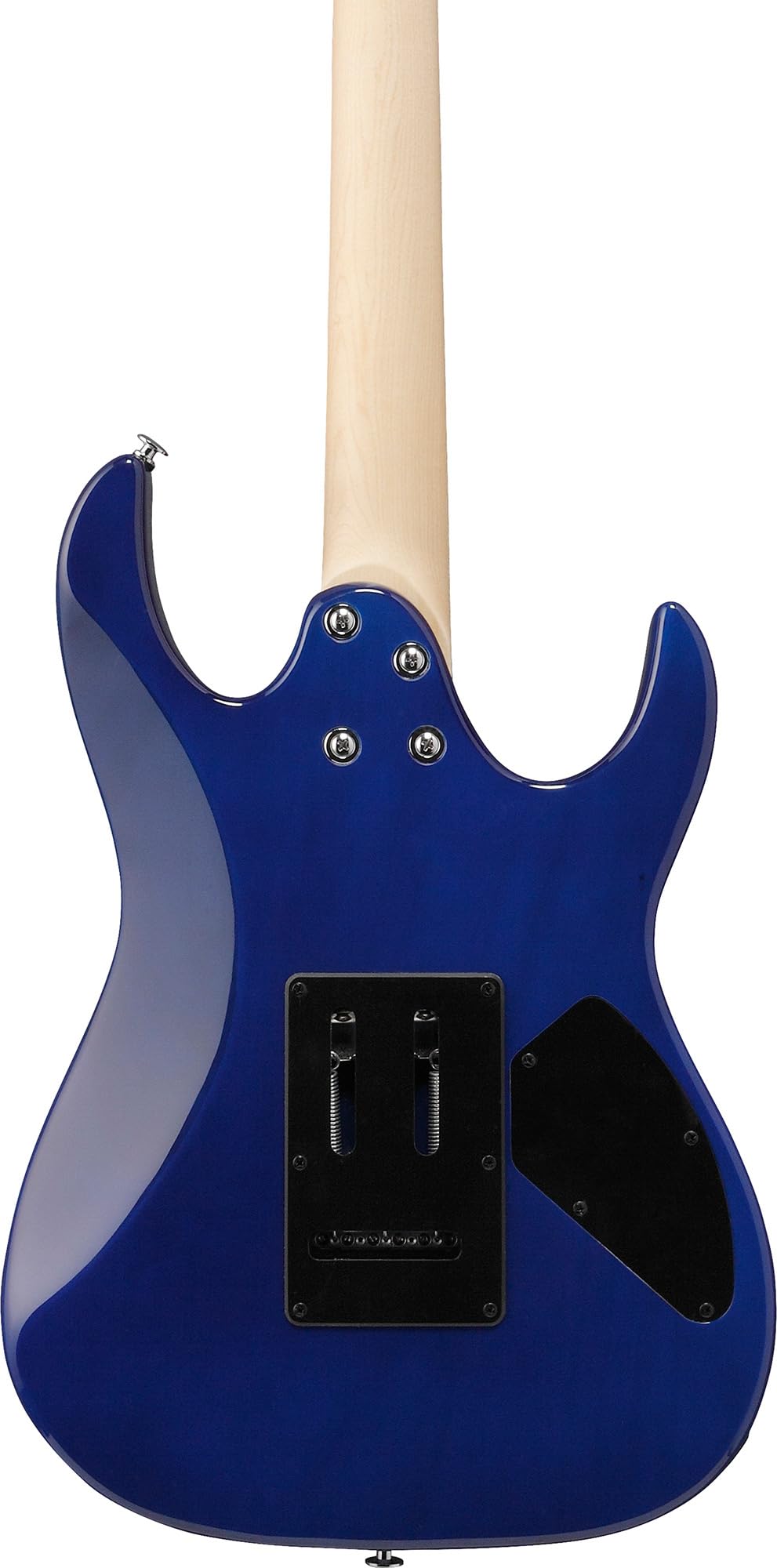 Ibanez GRX70QAL RG Gio Electric Guitar, Left Handed - Transparent Blue Burst w/ Gig Bag