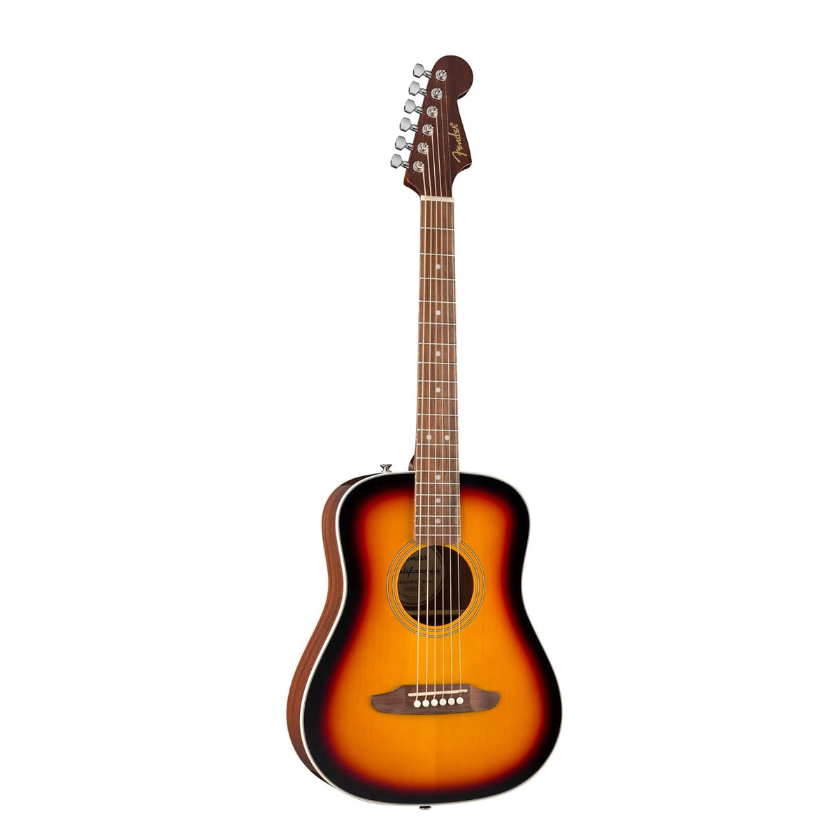 Fender California Standard Redondo Mini 3/4-Size Kids Acoustic Guitar - Sunburst w/ Gig Bag