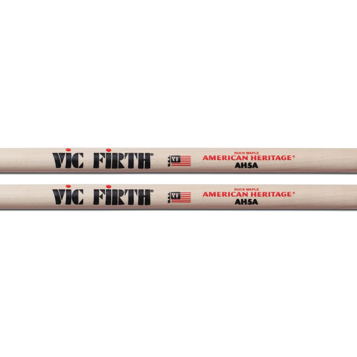 Vic Firth American Heritage 5A Wood Tip Drumsticks - 6 Pack