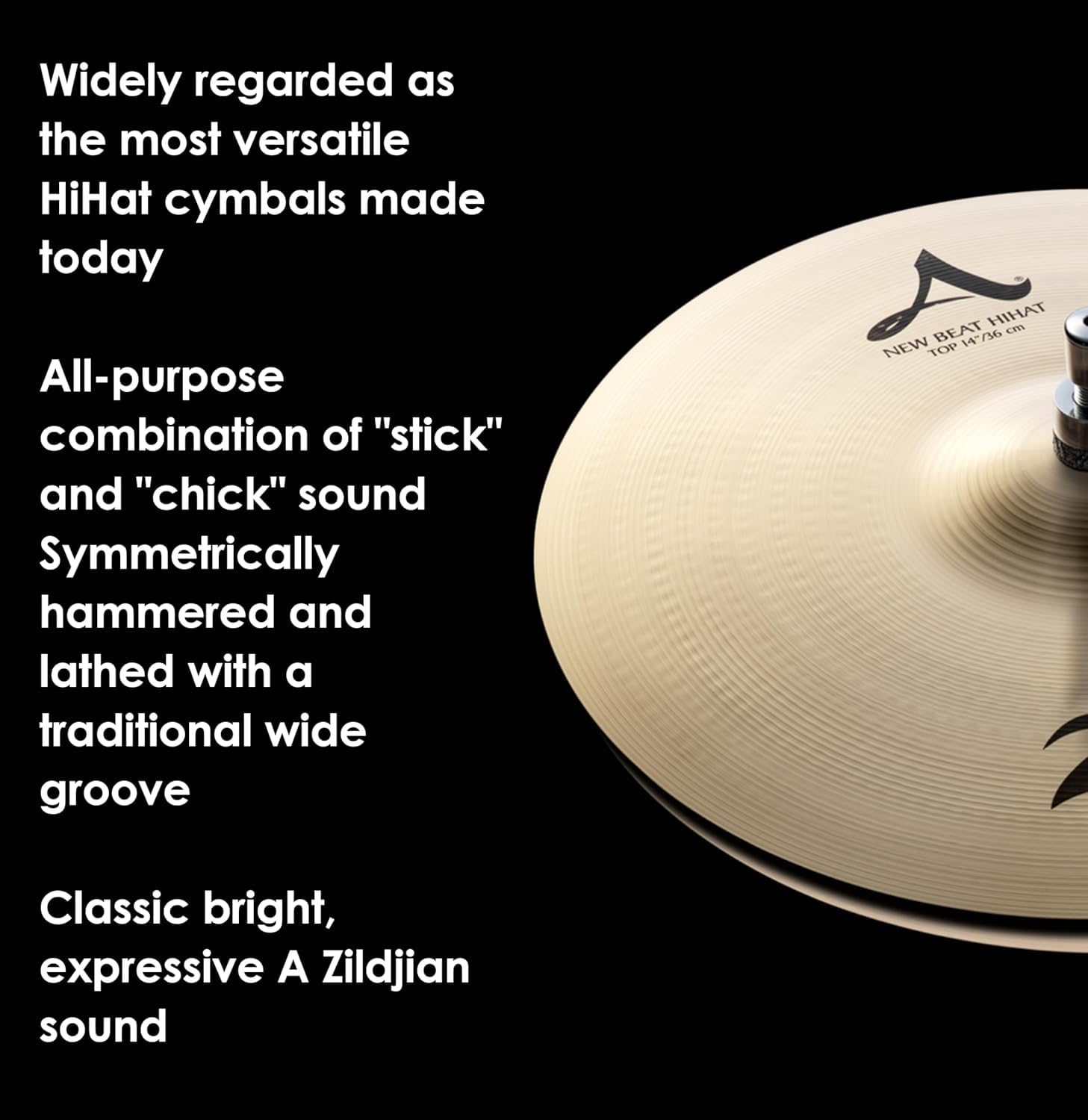 Zildjian A0133 14" A New Beat Hi-Hats Cymbals