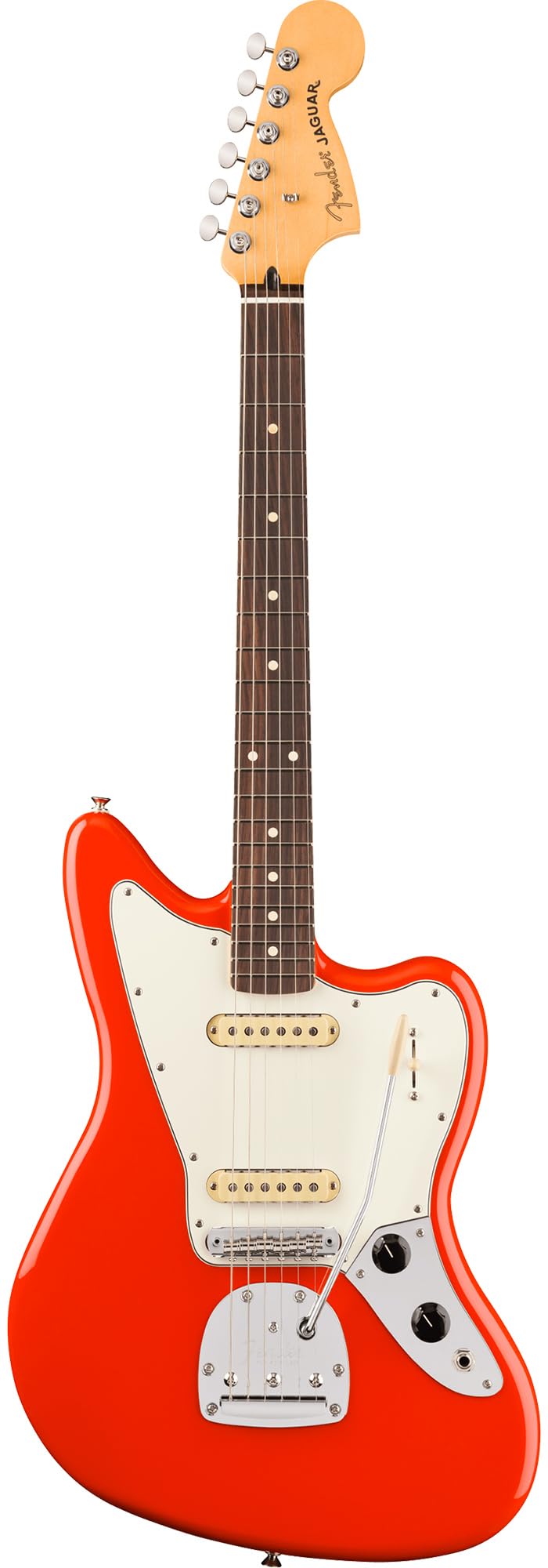 Fender Player II Jaguar - Coral Red w/ Cleaning Kit