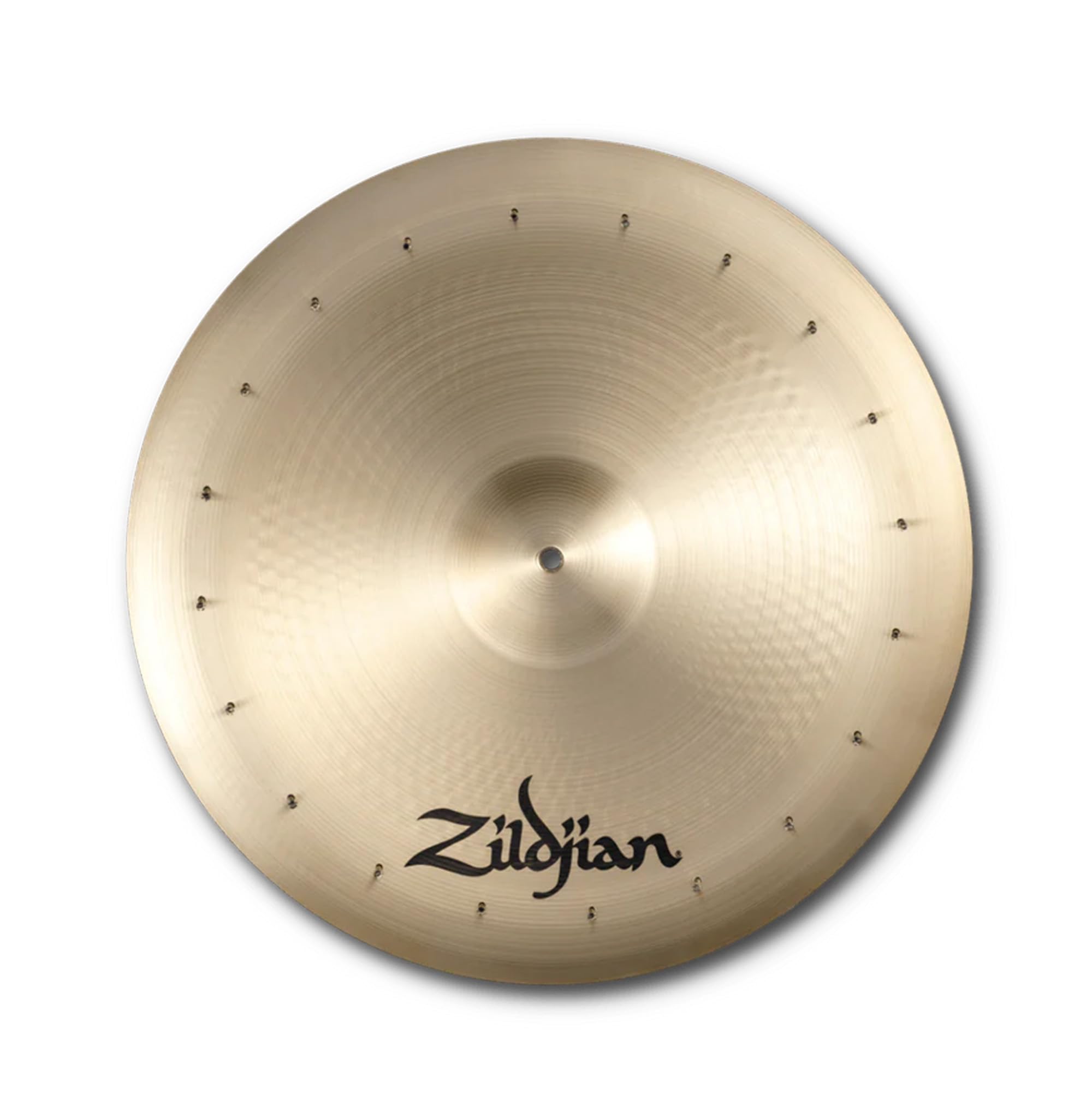 Zildjian A0315 22" A Swish Knocker Cymbal with 20 Rivets w/ Drumstick Bag