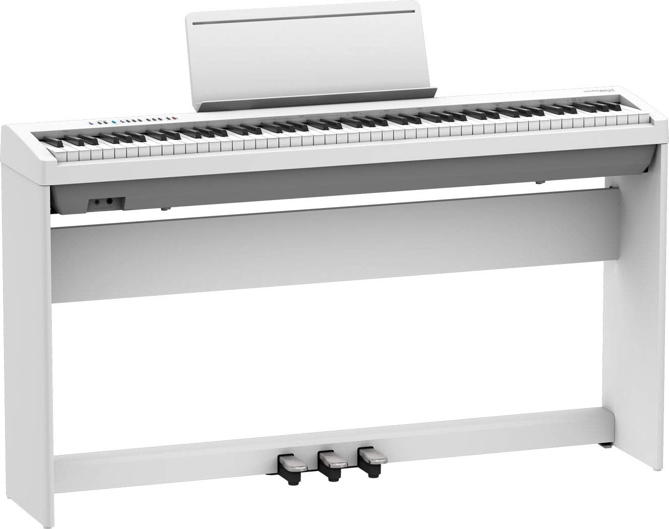 Roland FP-30X 88-Key Digital Piano - White w/ KSC-70 Stand