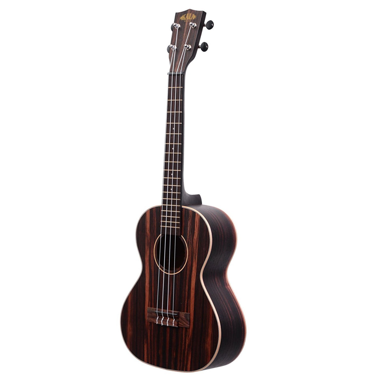 Kala KA-EBY-T Striped Ebony Tenor Ukulele w/ Hard Case
