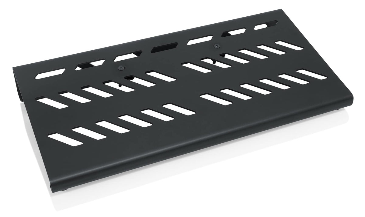 Gator Black Large Aluminum Pedal Board GPB-BAK-1 w/ Patch Cable