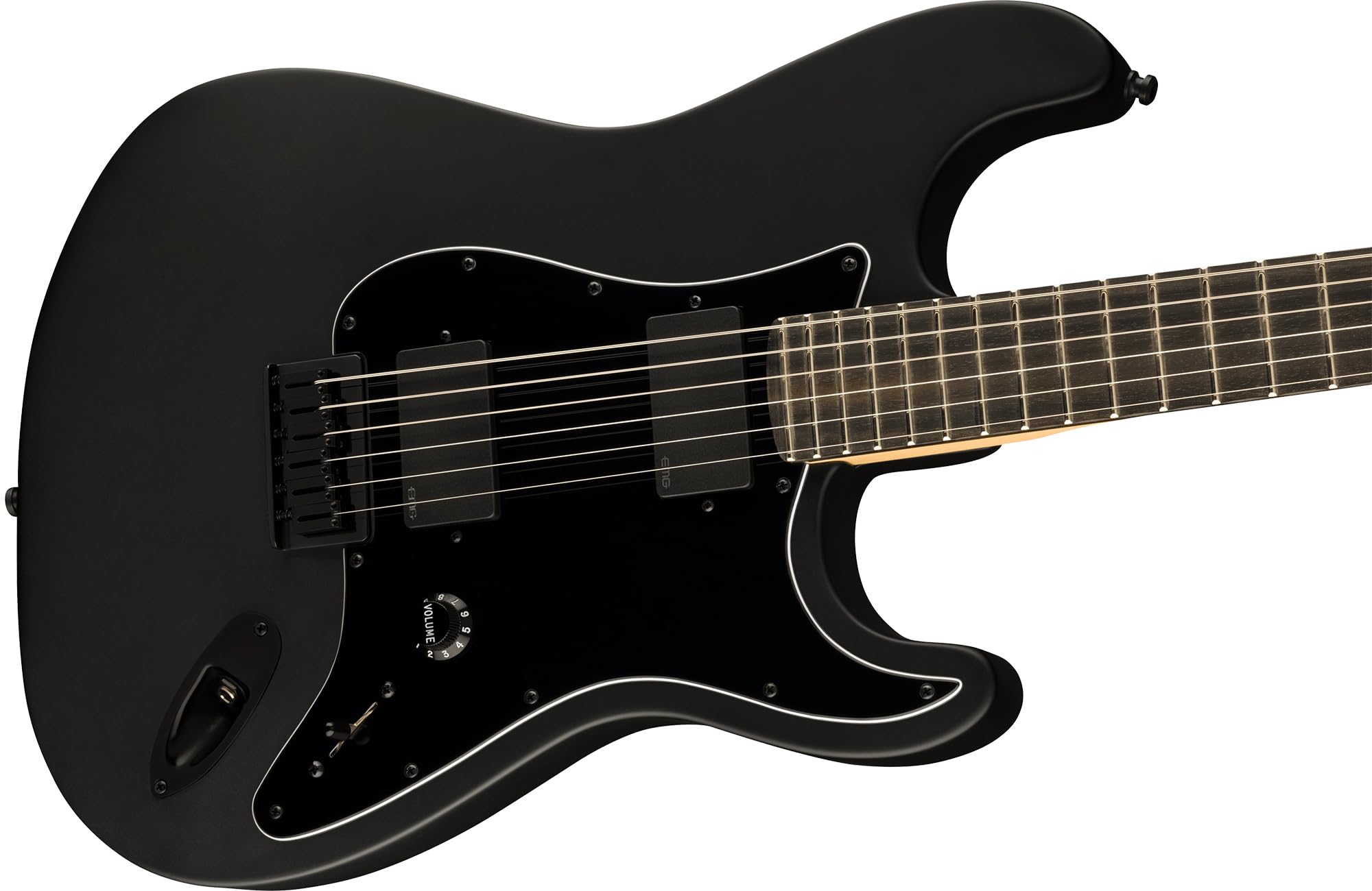 Fender Jim Root Stratocaster - Flat Black w/ Guitar Cleaning Kit