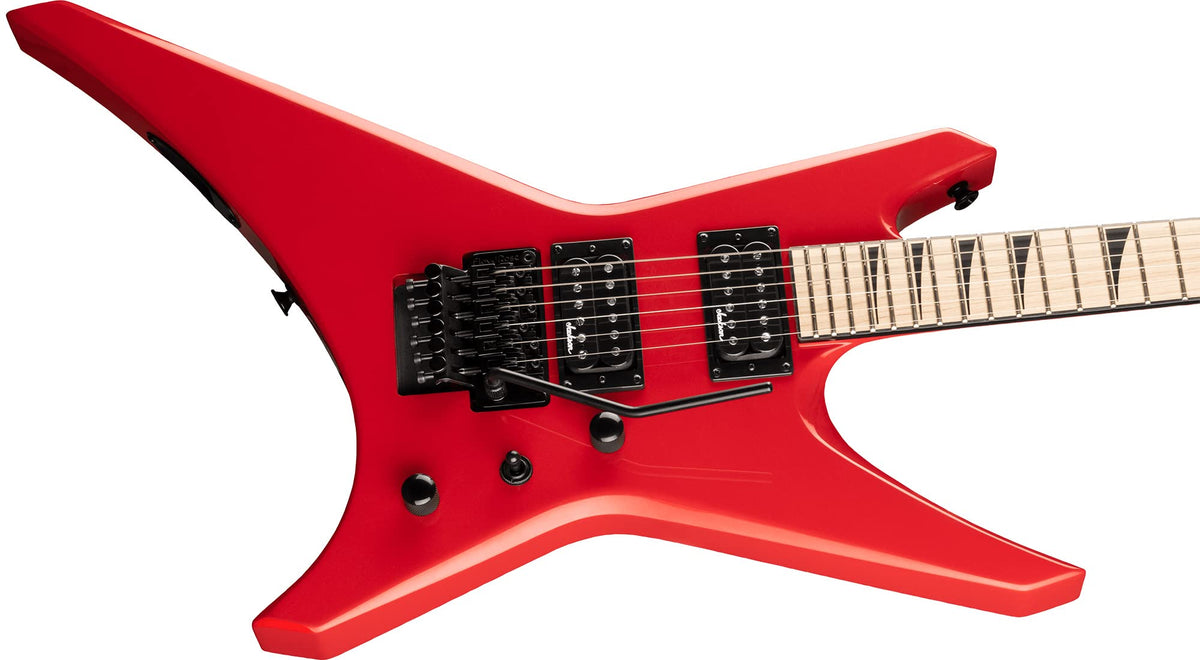 Jackson X Series Warrior WRX24M Electric Guitar - Ferrari Red w/ Instrument Cable