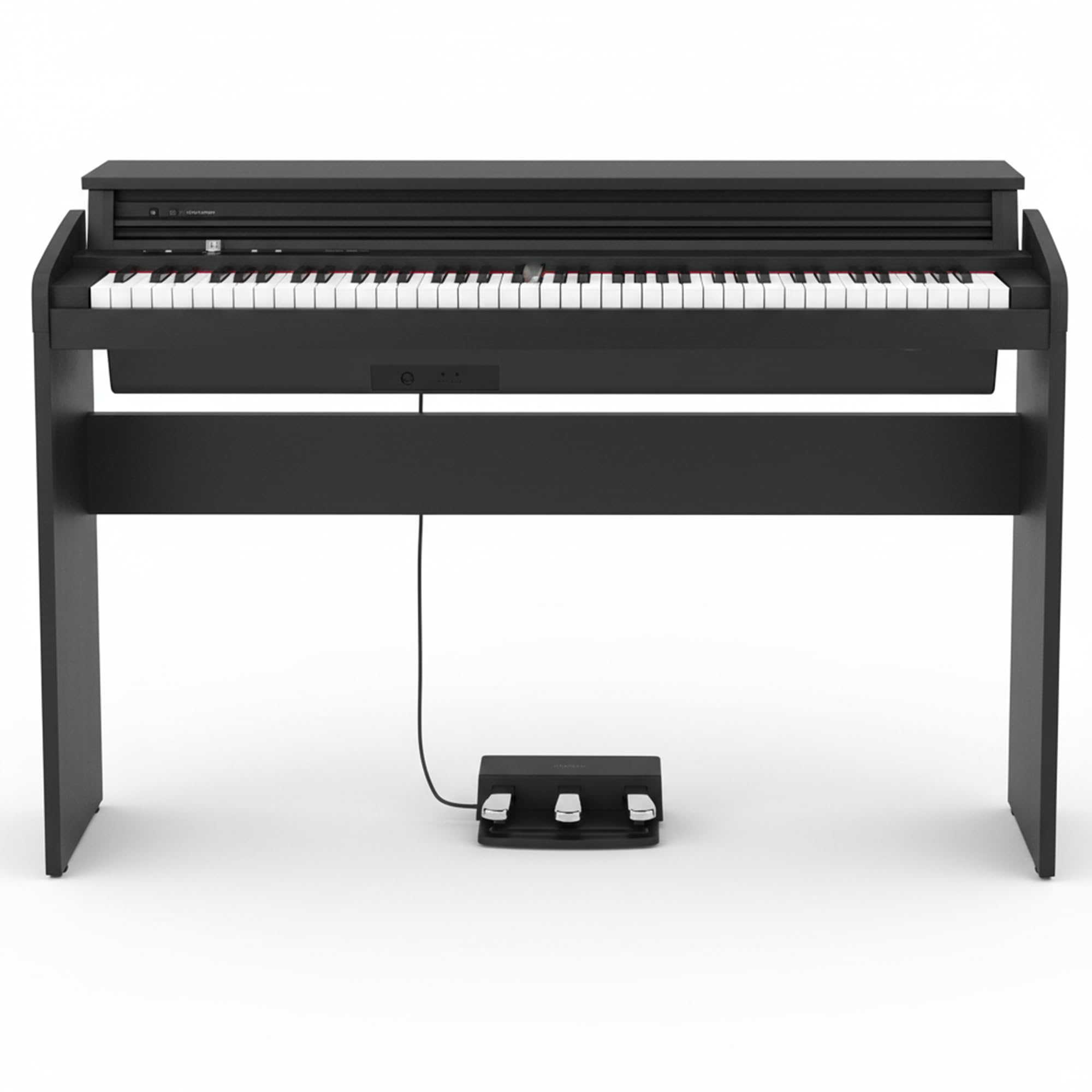 Korg LP-180 Contemporary Home Digital Piano - Black w/ Furniture Bench