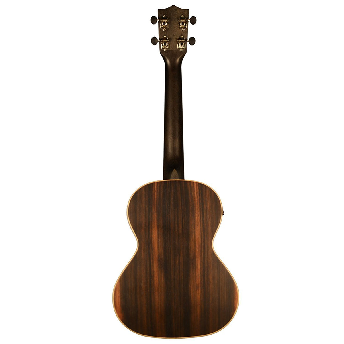 Kala KA-EBY-TE Striped Ebony Tenor Acoustic-Electric Ukulele w/ Gig Bag