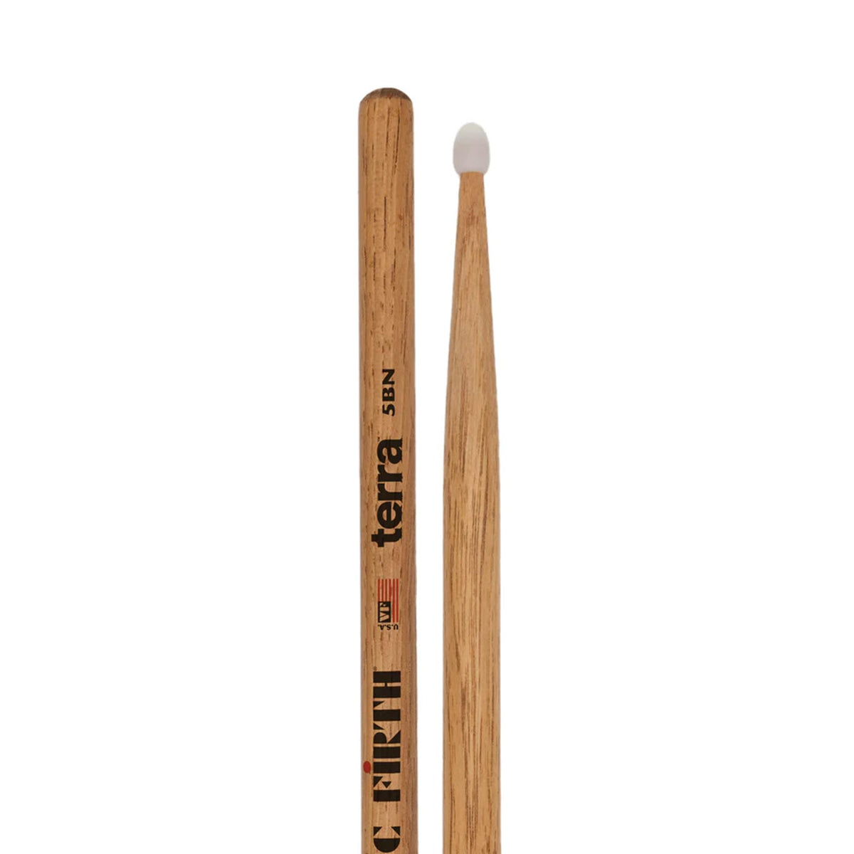 Vic Firth American Classic 5B Terra Nylon Tip Drumsticks - 12 Pack