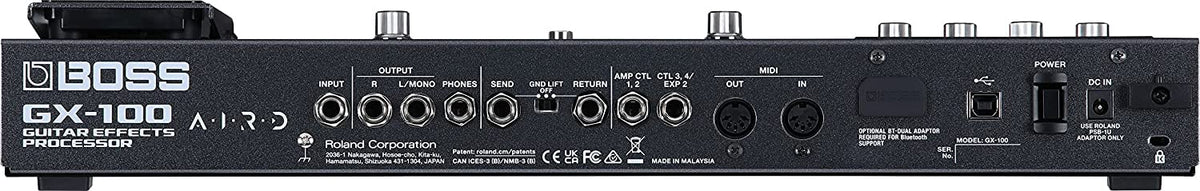 Boss GX-100 Guitar Effects Processor w/ Instrument Cable