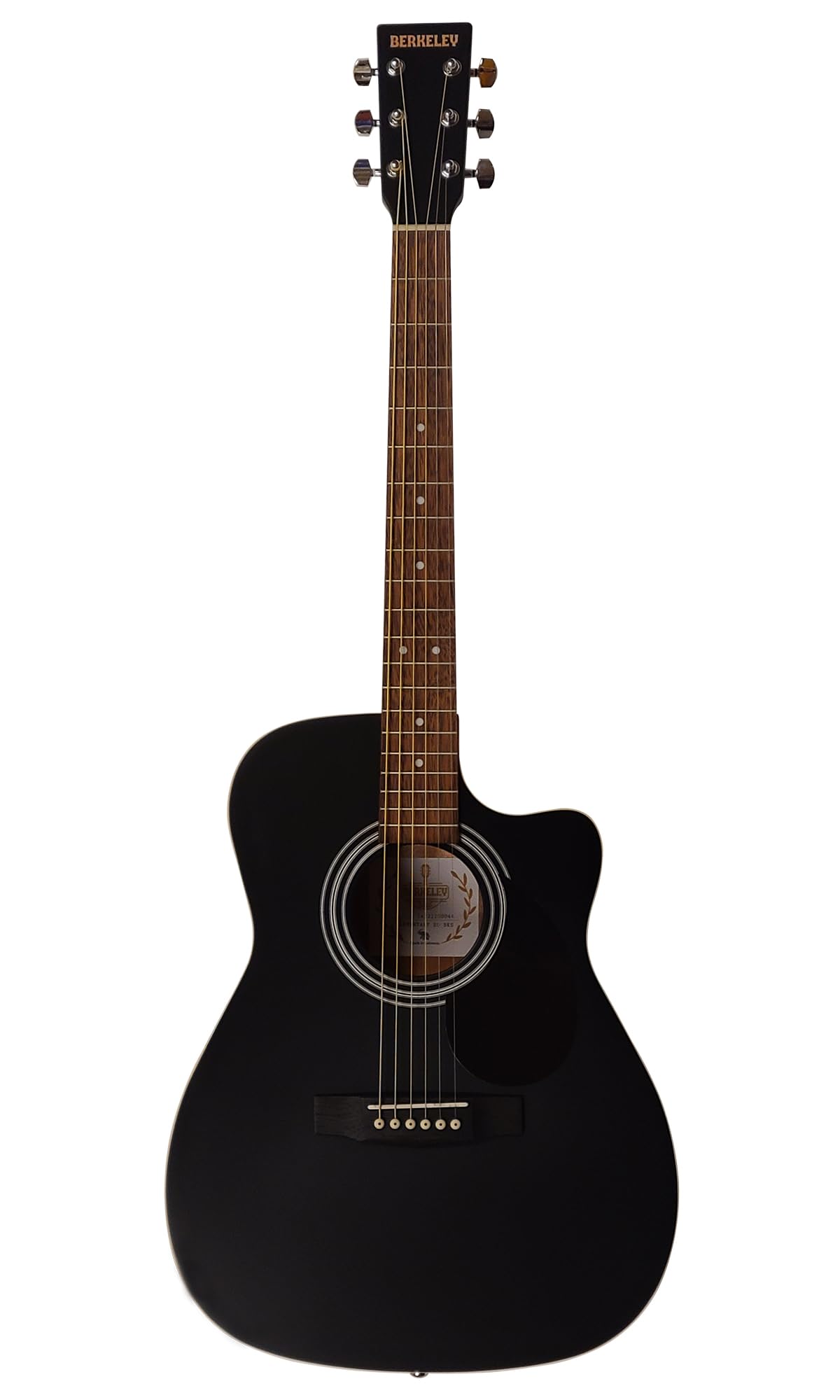 Berkeley ELEMENTARY-BKS Concert Cutaway Acoustic Guitar