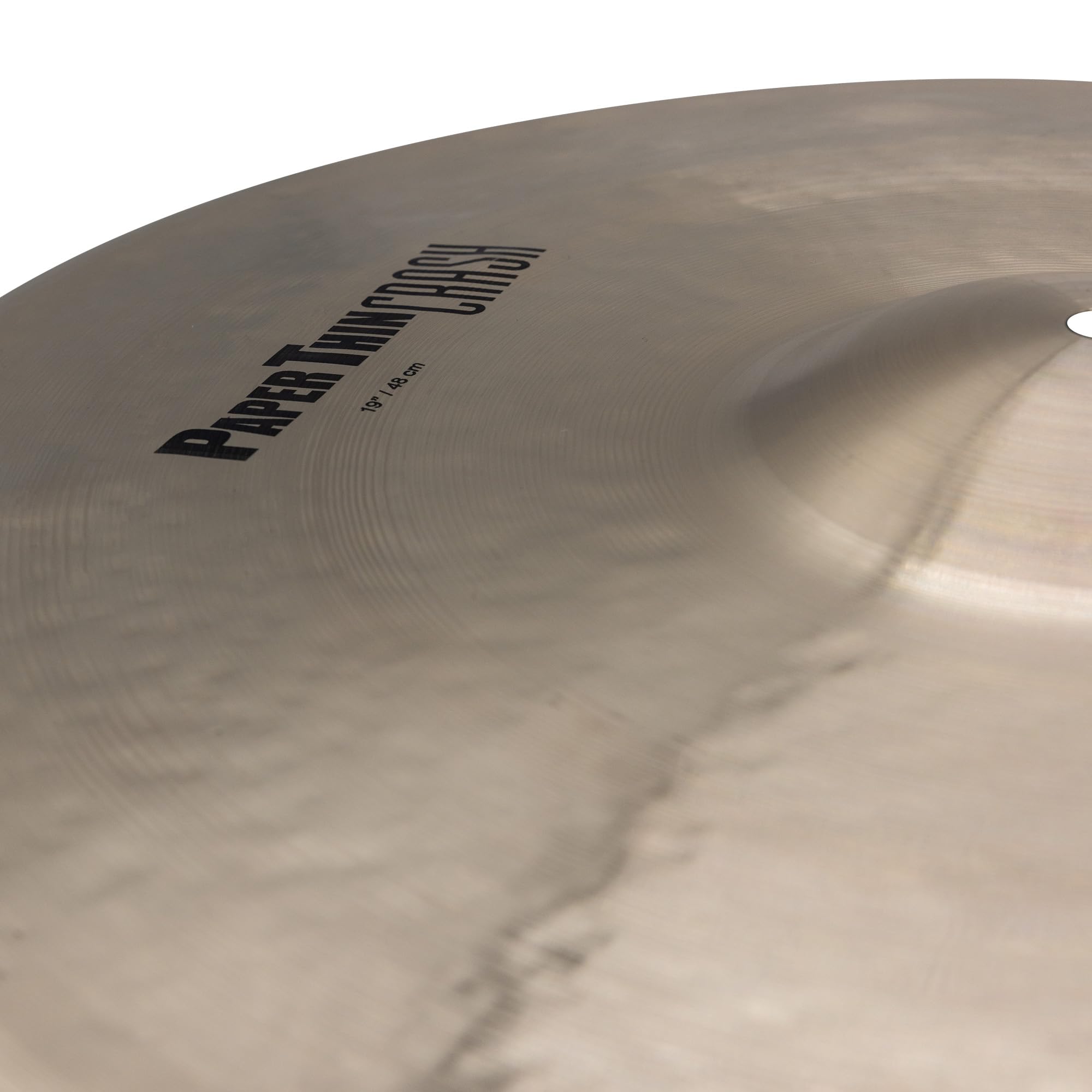 Zildjian K2819 19" K Paper Thin Crash Cymbal w/ Drumstick Bag