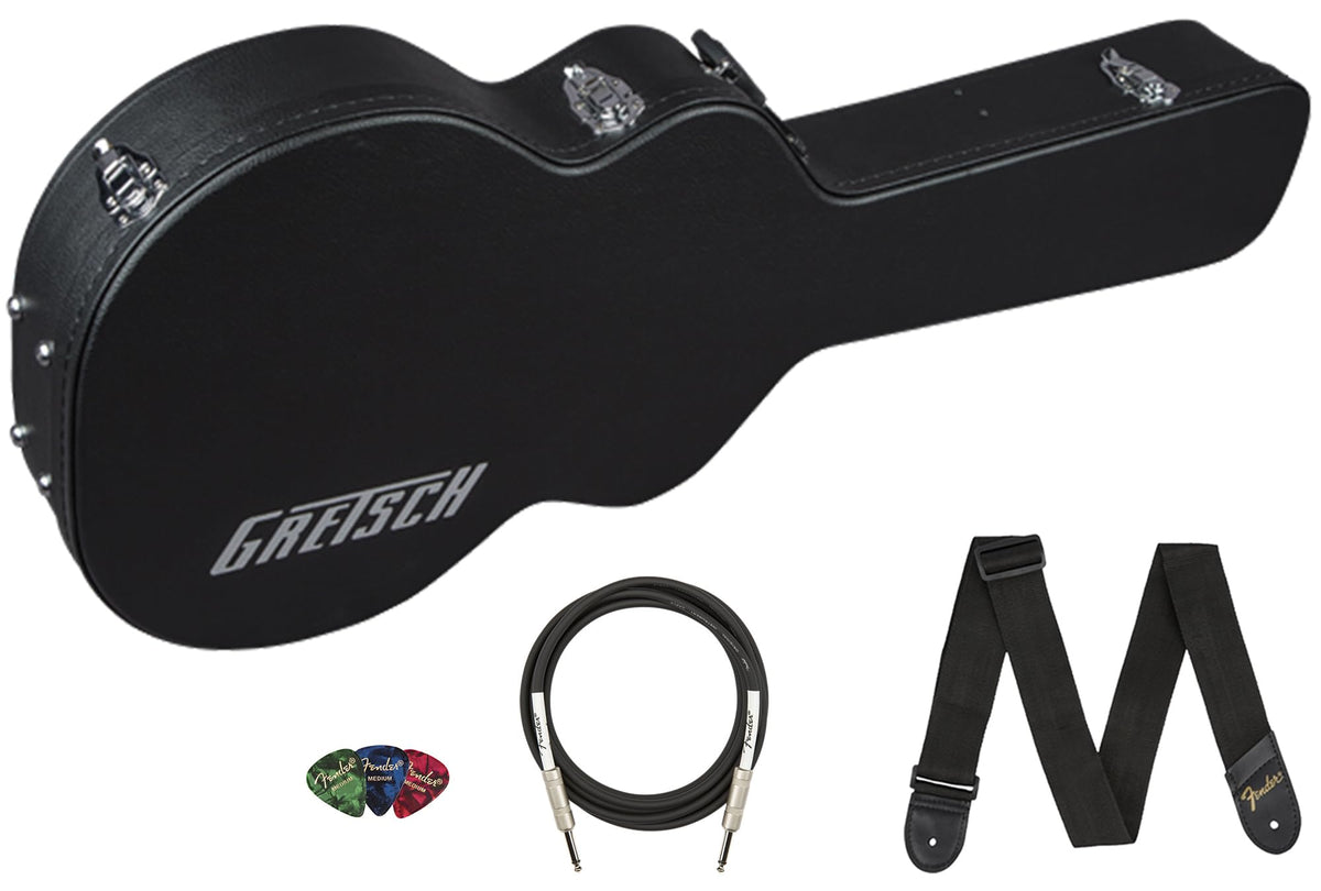 Gretsch G2622T Streamliner Center Block Electric Guitar Case - Black w/ Strap