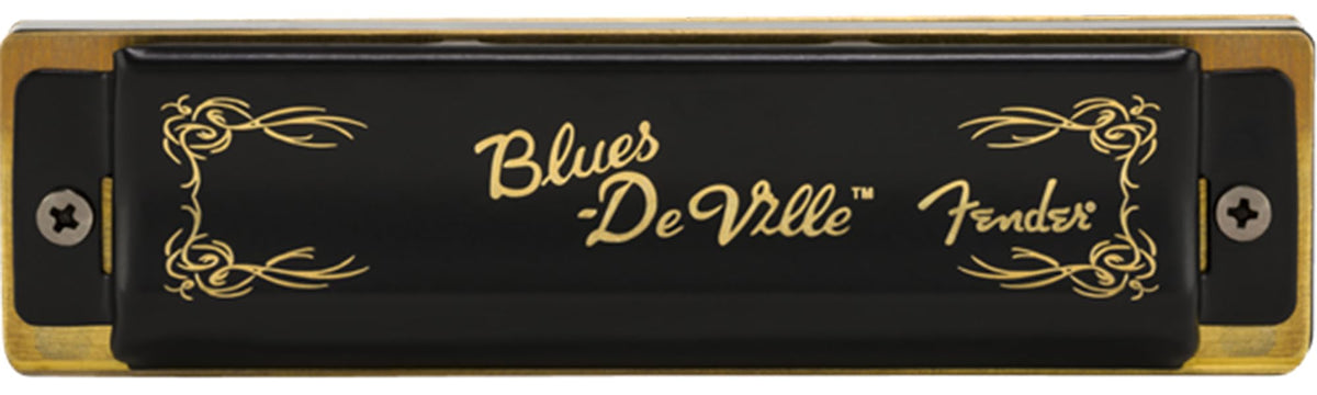 Fender Blues DeVille Harmonica - Key of B Flat w/ Austin Bazaar Instructional Manual
