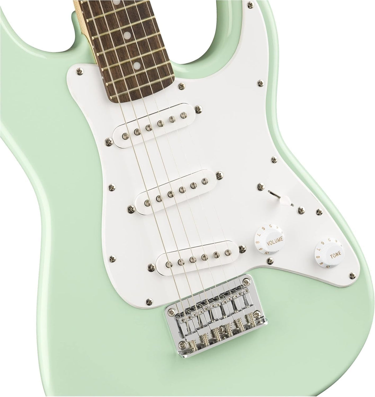 Fender Squier 3/4-Size Kids Mini Strat Electric Guitar - Surf Green