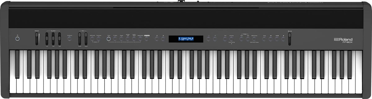 Roland FP-60X 88-Key Digital Piano - Black w/ Sustain Pedal