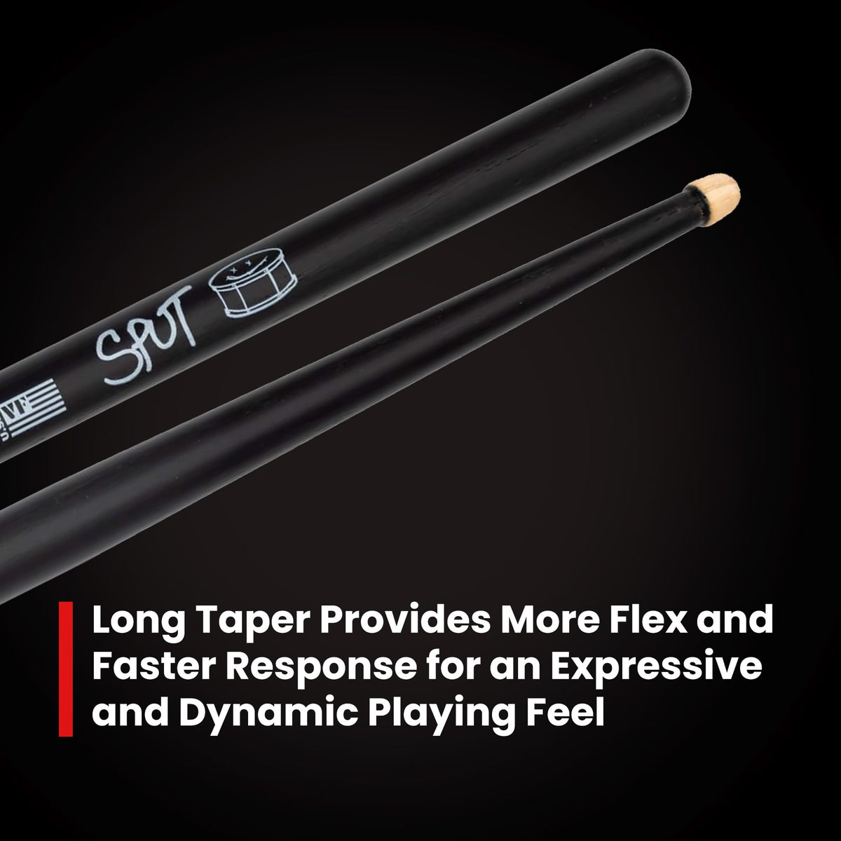 Vic Firth SPUT Signature Series Robert Sput Searight Drumsticks