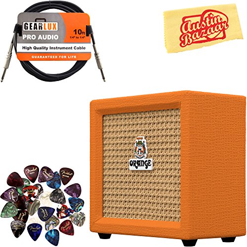 Orange Crush Mini Guitar Combo Amplifier w/ Instrument Cable