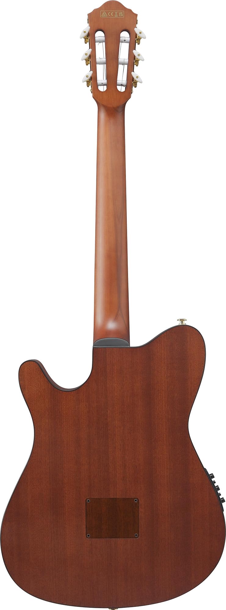 Ibanez FRH10N FRH Nylon String Acoustic-Electric Guitar - Rose Gold Metallic Flat w/ Case
