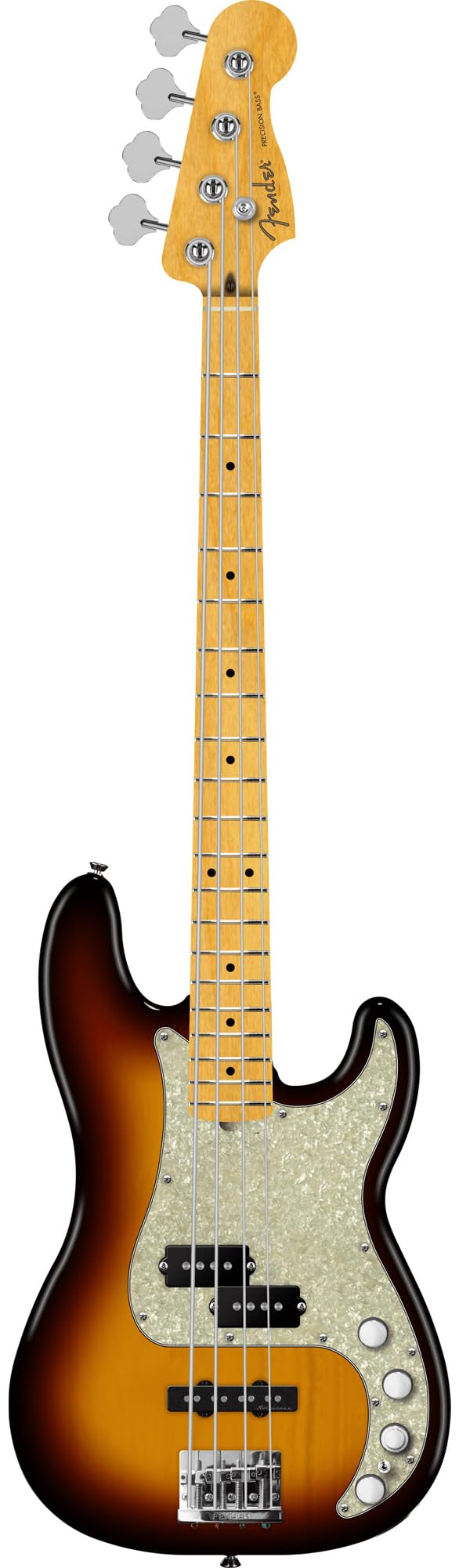 Fender Player II Modified Active Precision Bass - 3-Tone Sunburst w/ Cleaning Kit