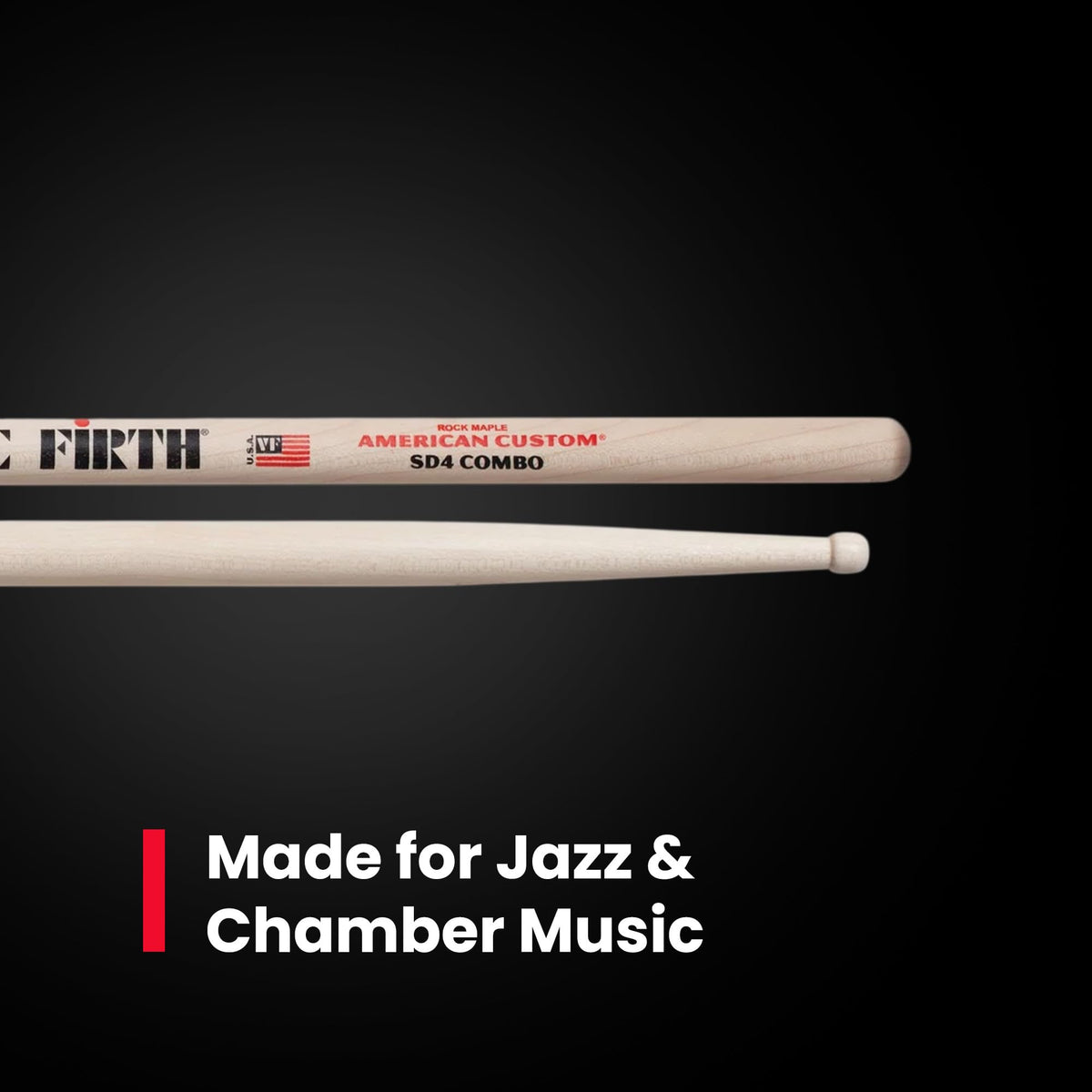 Vic Firth American Custom SD4 Combo Drumsticks