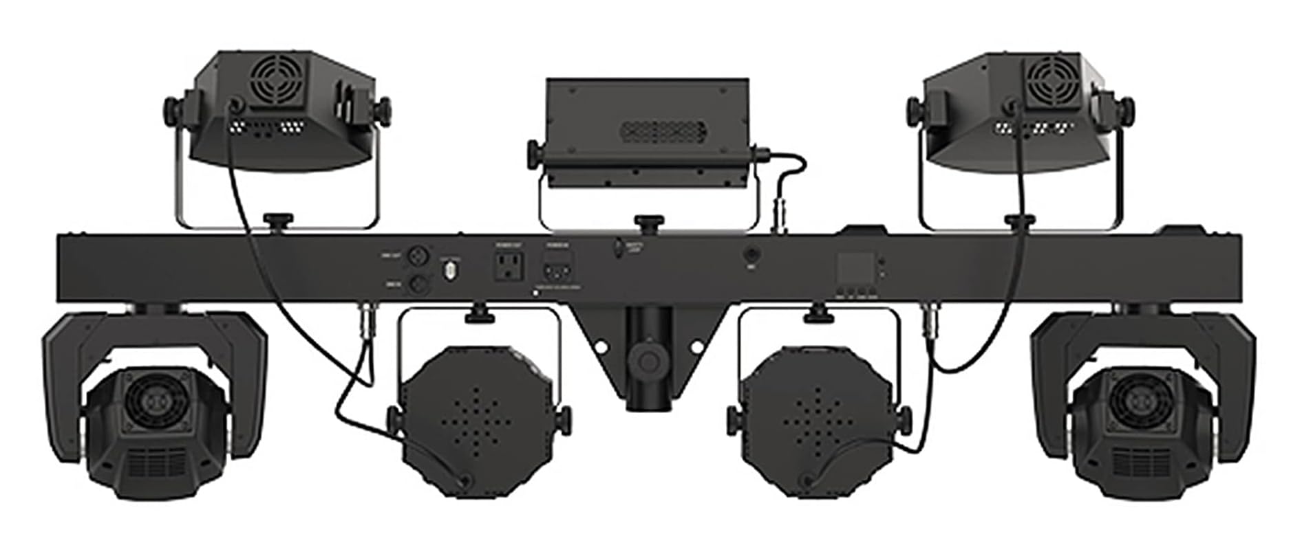 Chauvet GigBAR Move + ILS 5-in-1 Lighting System w/ DMX Cables