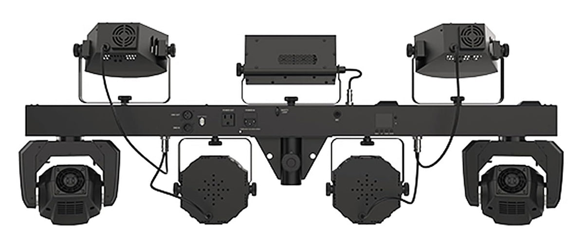 Chauvet GigBAR Move + ILS 5-in-1 Lighting System w/ DMX Cables