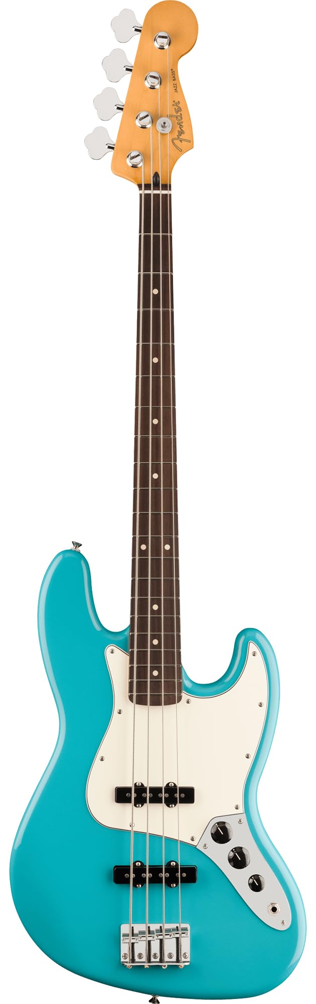 Fender Player II Jazz Bass - Aquatone Blue w/ Cleaning Kit