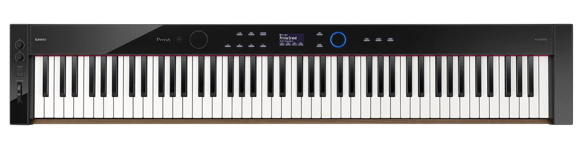 Casio PX-S6000 Privia Slim Digital Piano - Black w/ CS-90P Stand