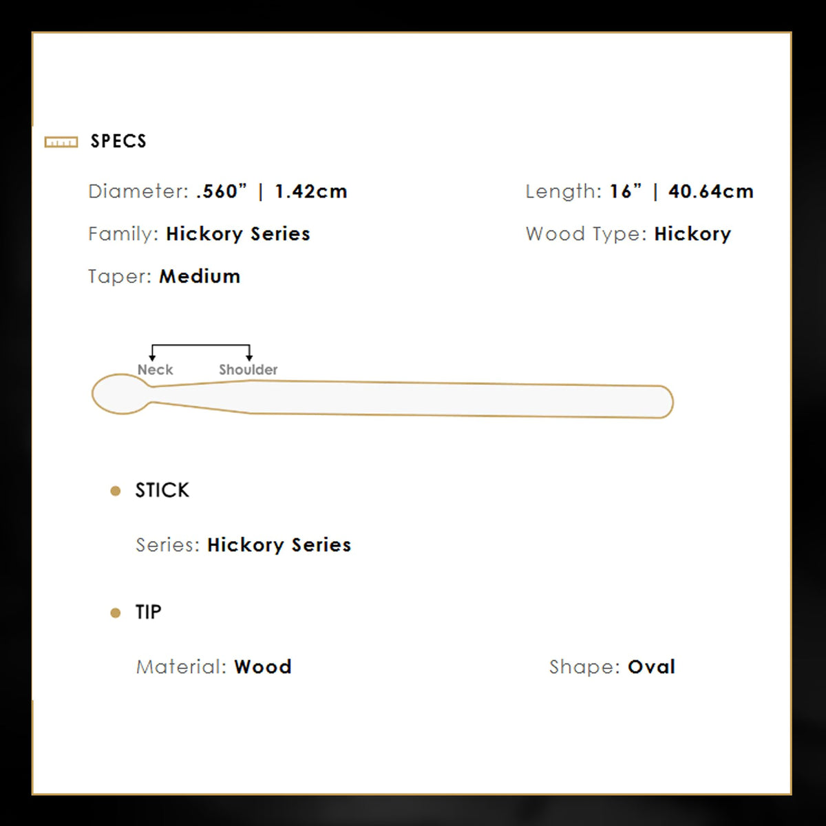 Zildjian 5A Black Drumsticks - 12 Pack
