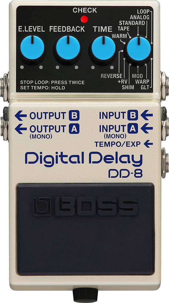 Boss DD-8 Digital Delay w/ Instrument Cable