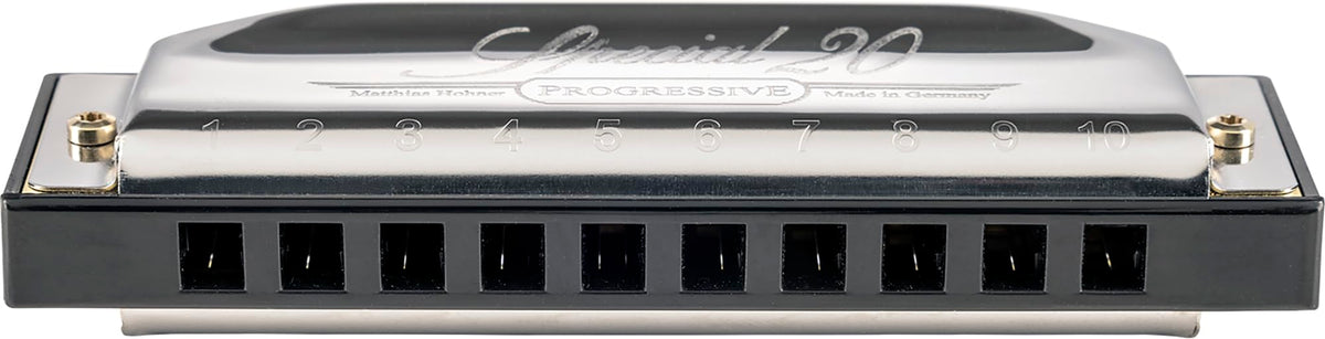 Hohner Special 20 Harmonica - Keys of G, A, C, D, E w/ Zip Pouch