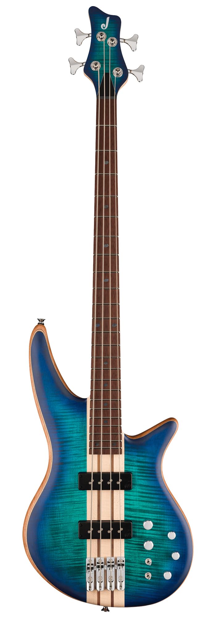 Jackson Pro Series Spectra Bass SBFM IV - Chlorine Burst w/ Instrument Cable
