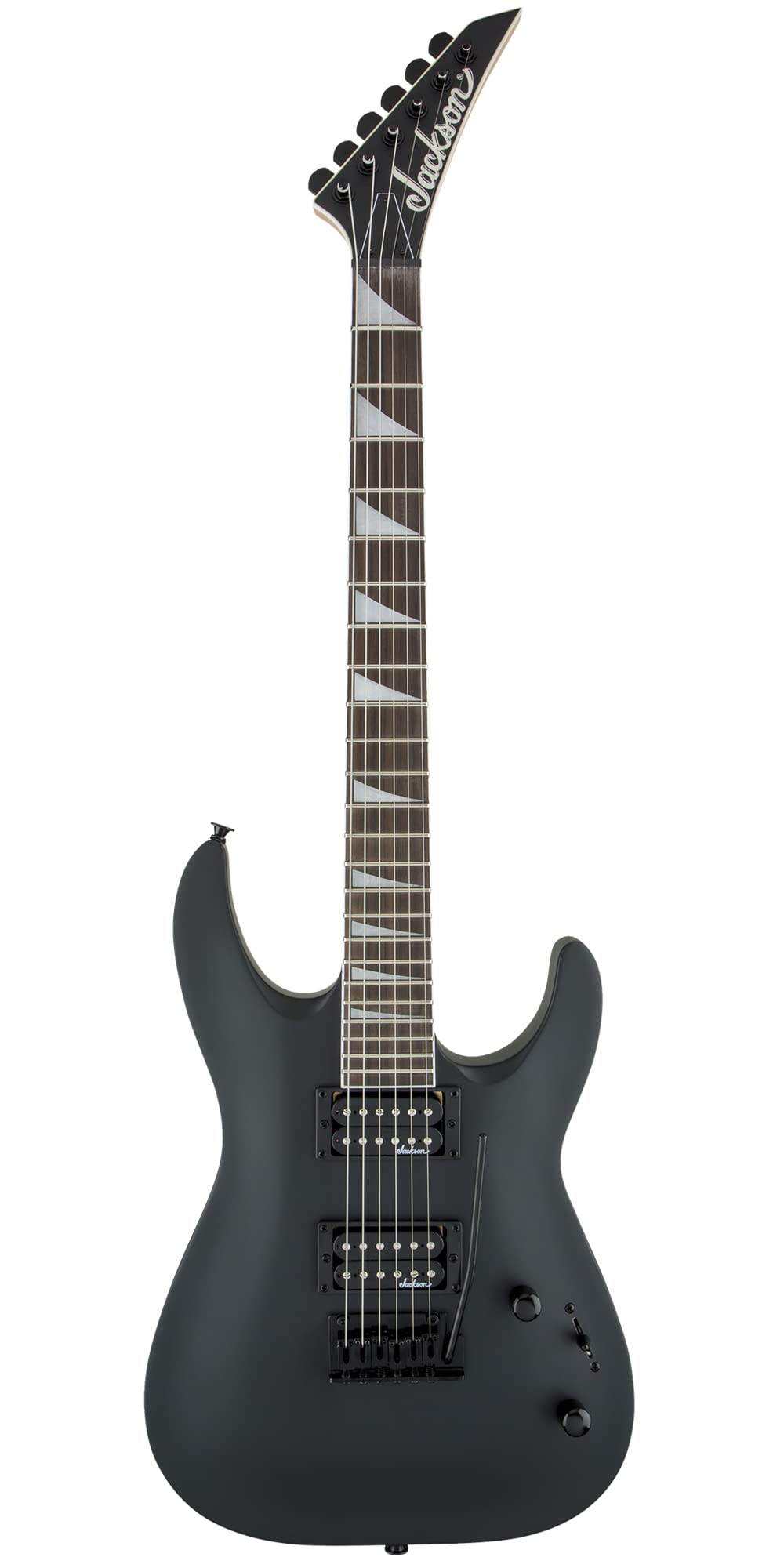 Jackson Dinky Arch Top JS22 DKA Electric Guitar - Satin Black w/ Instrument Cable