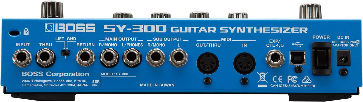 Boss SY-300 Guitar Synthesizer w/ Instrument Cable