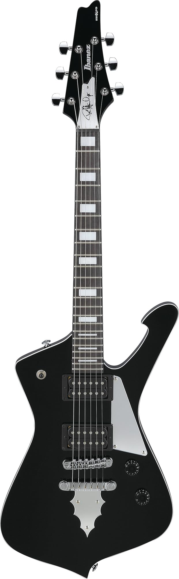 Ibanez PSM10 Paul Stanley miKro Short Scale Electric Guitar - Black w/ Gig Bag