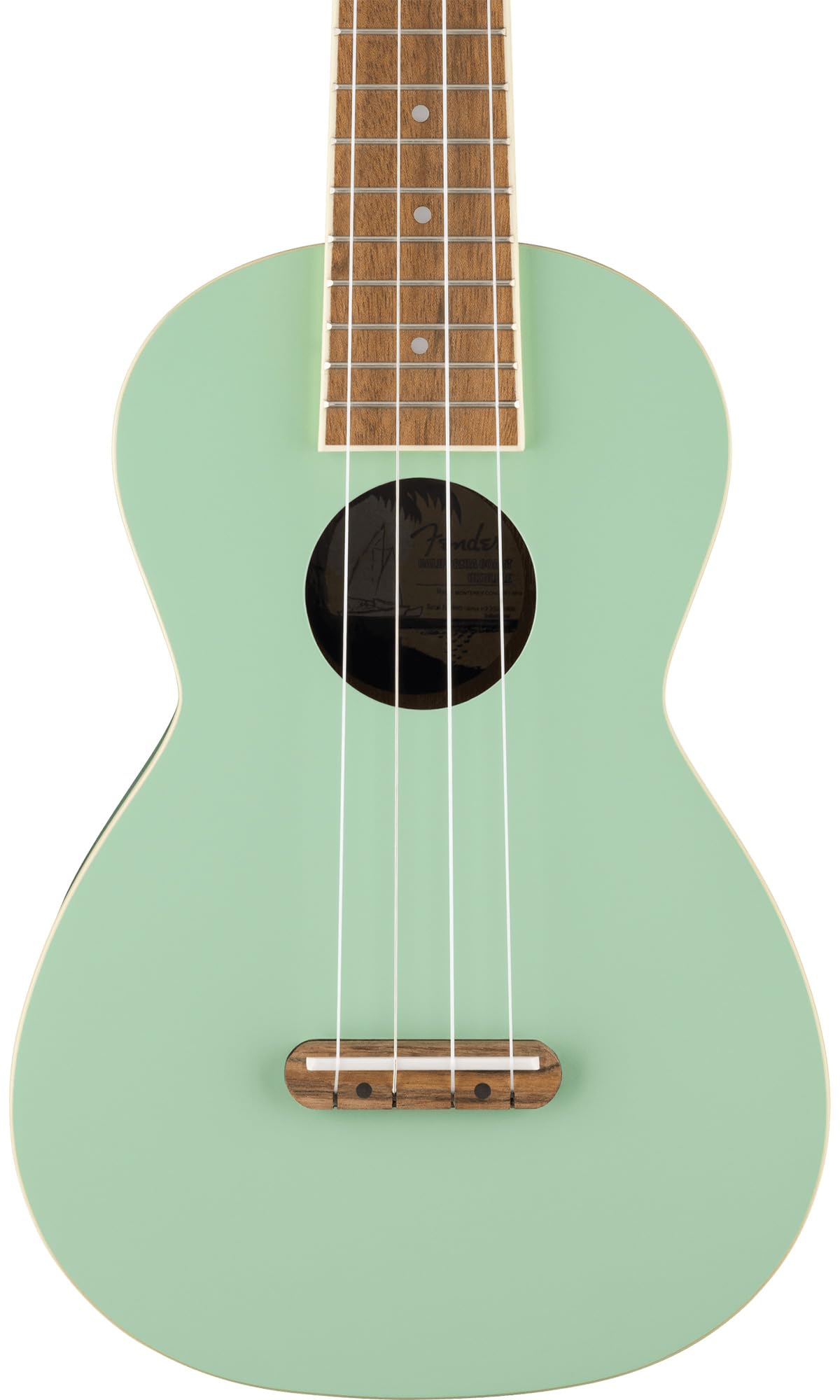 Fender Monterey Concert Ukulele - Surf Green w/ Gig Bag