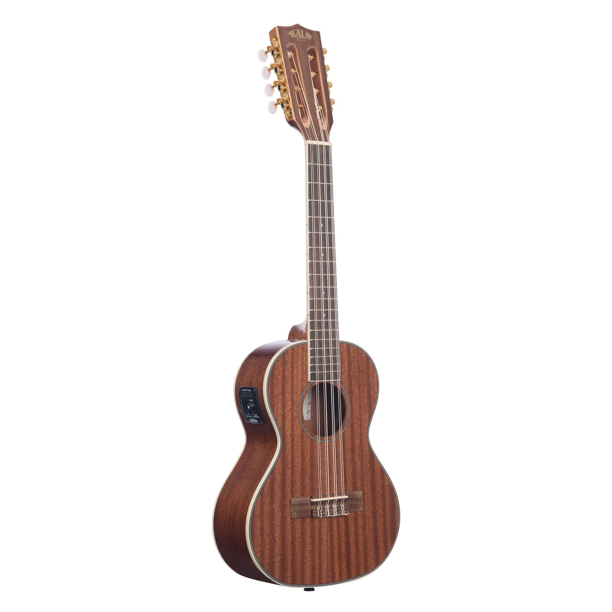 Kala KA-8E Mahogany 8-String Acoustic-Electric Tenor Ukulele