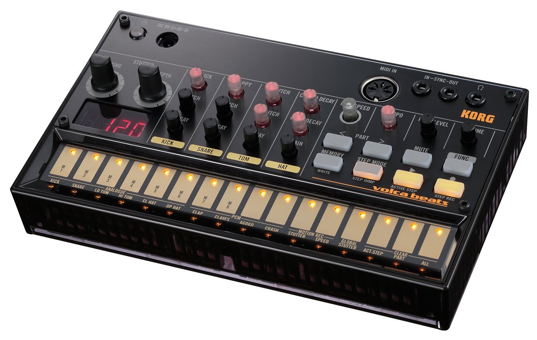 Korg Volca Beats Analogue Drum Machine w/ Volca Mix