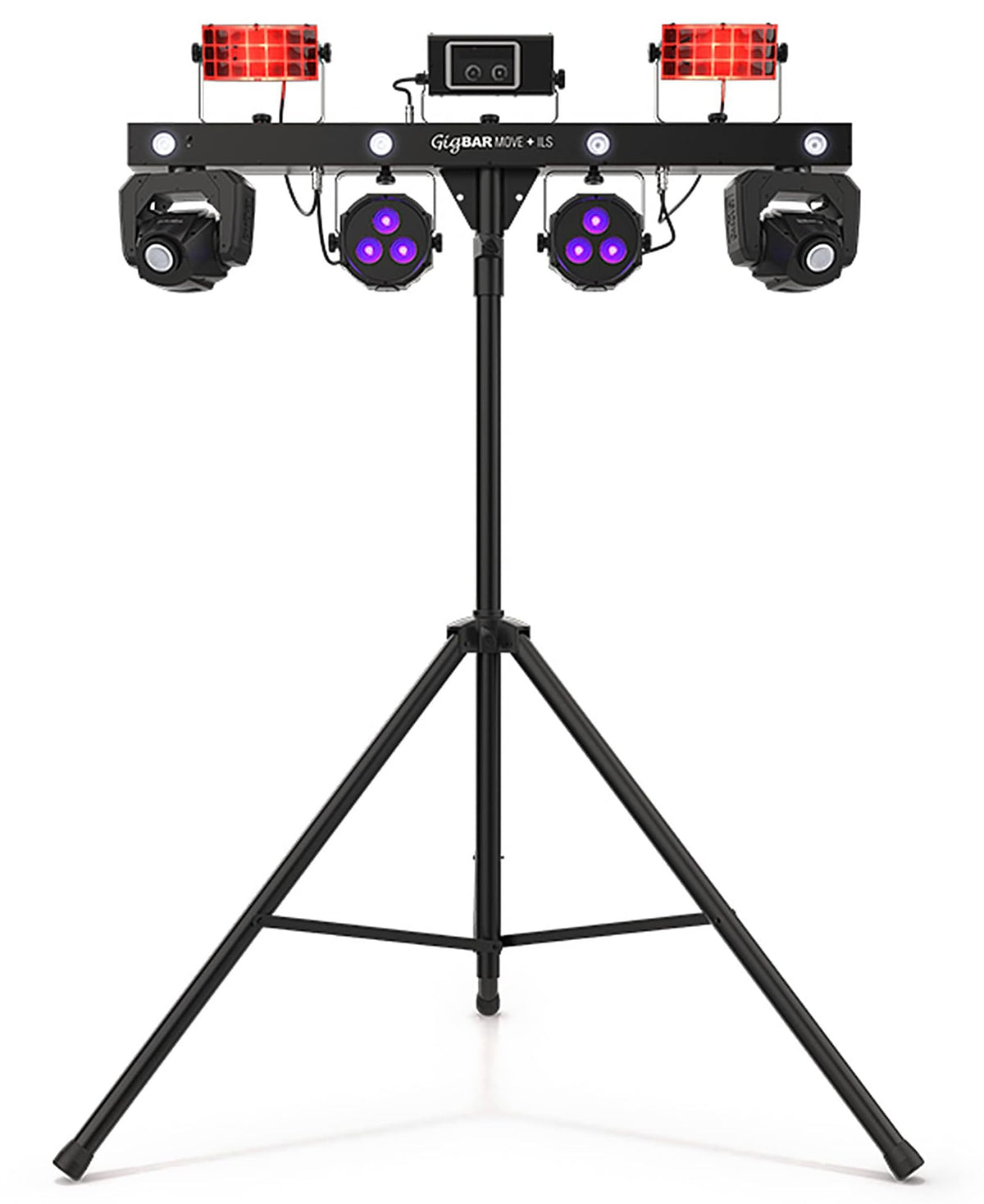 Chauvet GigBAR Move + ILS 5-in-1 Lighting System w/ DMX Cables
