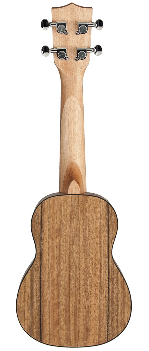 Kala KA-PWS Pacific Walnut Soprano Ukulele w/ Hard Case